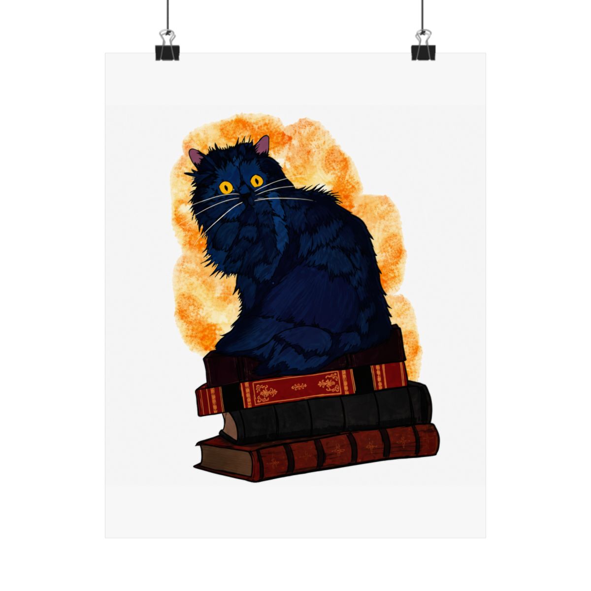 Church the Cat - The Infernal Devices/The Mortal Instruments/The Dark Artifices - Art Print | Cassandra Clare - alternate angle 4, merchandise